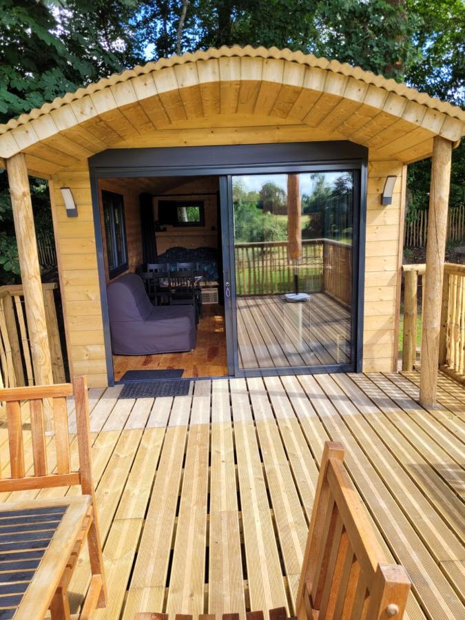 Roulotte Escapade Nature A Morainville - Normandie ภายนอก รูปภาพ